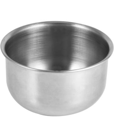 Buy New Stainless Steel Shaving Soap Mug - Durable Bowl Cup for Men | Perfect Cleansing Foam Tool - Buy Online on GoSupps.com