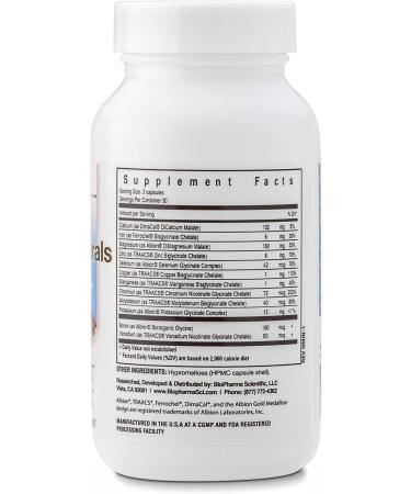 Biopharma Scientific NanoMinerals Chelated Multi-Mineral Capsules | 30 Servings - Buy Online on GoSupps.com