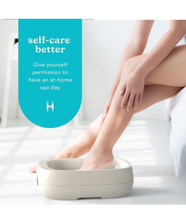 Homedics Theraspa Deluxe Paraffin Wax Bath - 3 lb Paraffin Wax with 20 Liners - Moisturizing & Hydrating Spa Kit with Hypoallergenic Warmer for Soothing Hands and Feet - Buy Online on GoSupps.com