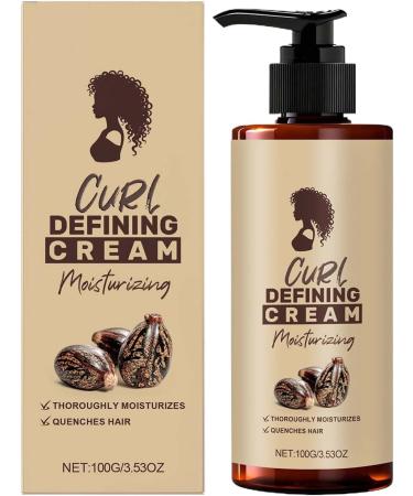 Curl Definition Cream for Wavy Hair 100 ml Anti-Frizz Defining Lotion for Curly Hair Improving Durability Lotion for Frizz Waves Dryness Women Girls Women Men Thread - Buy Online on GoSupps.com