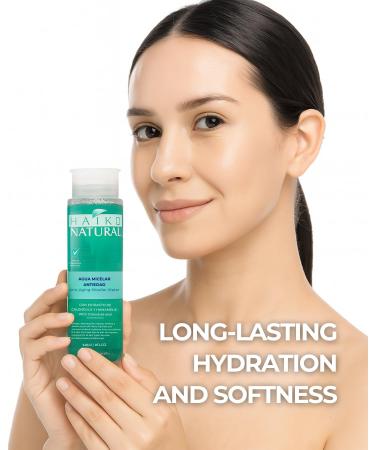 HAIKO NATURAL Anti-Aging Micellar Water with Calendula Hamamelis Marigold & Hazel Extract. Cleanses Hydrates & Tones. Boosts Collagen & Softens Skin. For All Skin Types - 8 FL.OZ / 240 mL - Buy Online on GoSupps.com