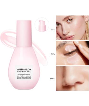 Watermelon skin care 75 ml niacinamide serum and 50 ml watermelon essence facial cream hydrating the skin moisturizing skin cream - Buy Online on GoSupps.com