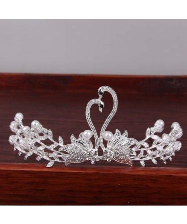 Beaupretty Hair Accessories Wedding Dress Headband Miss White Swan Crown - Buy Online on GoSupps.com
