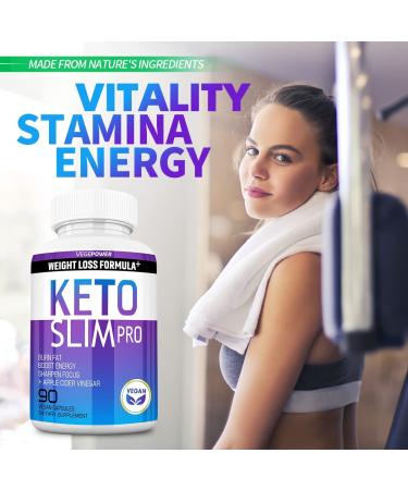 Keto Diet Pills with Exogenous Ketones & ACV for Fat Burners- Boost Energy, Focus & Metabolism, Manage Cravings - 90 Count - Buy Online on GoSupps.com