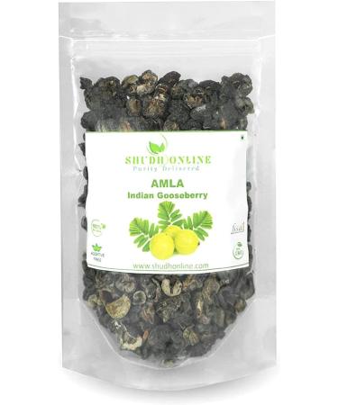 ORGANIZE AOZA Shudh Online Dry Amla Pieces Haargroei Eten 200 gram Saboot Geen Zout Fruit Sukha Awla Aavla Sabut Droge Kruisbes Usirikaya Gedroogd