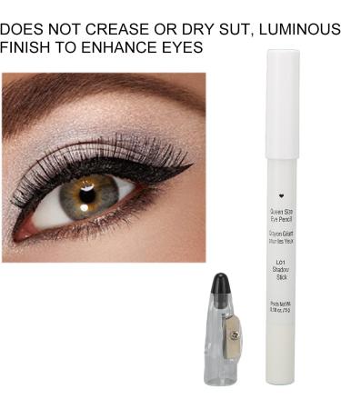 Eyeshadow Stick Eyeshadow Pencil Colorful Shiny Colored Eye Shadow Stick Makeup Long Lasting Eyeshadow Stick for Party Wedding Festival Daily Makeup Crayon Eye Makeup Cosmetic Makeup Set 5g(01) - Buy Online on GoSupps.com