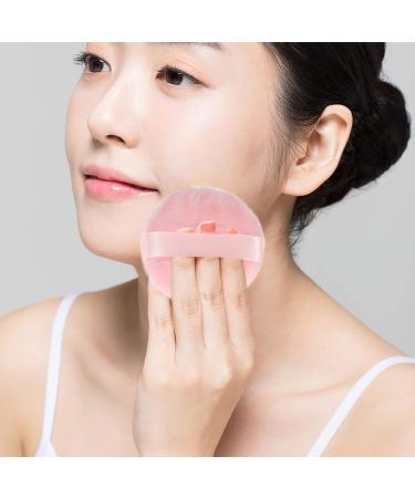 PATKAW 2Pieces Makeup Sponge Puffs Reusable Powder Puff 2.95 Diameter Setting Powder Puff for Make Up Face Puff Pads for Press Powder - Buy Online on GoSupps.com