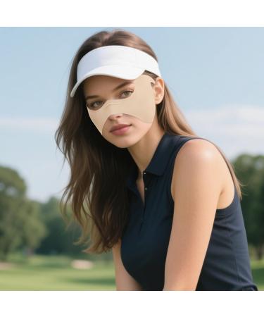 Sun Protection Face | Golf Eye Protection Anti-UV Nose and Skin for Hiking Running Fishing and Outdoor Activities - Buy Online on GoSupps.com