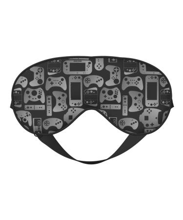 Video Game Controller Gadgets Sleep Mask with Adjustable Straps Travel Eye Mask Sleeping Eye Covers