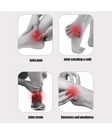 Ankle Brace Compression Sleeve for Pain Relief - Breathable & Flexible Sports Brace (XL) | Ideal for Running & Quick Drying - Buy Online on GoSupps.com