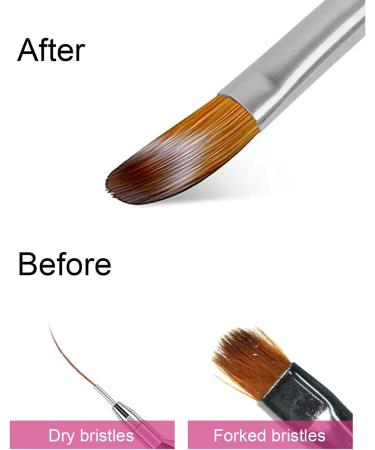  Zegaqae Nail Gel Glide Solution Nail Brush Cleaning Liquid 120ml | Manicure Brush Cleaner for Professionals Salons Beginners Competitions Women - Buy Online on GoSupps.com