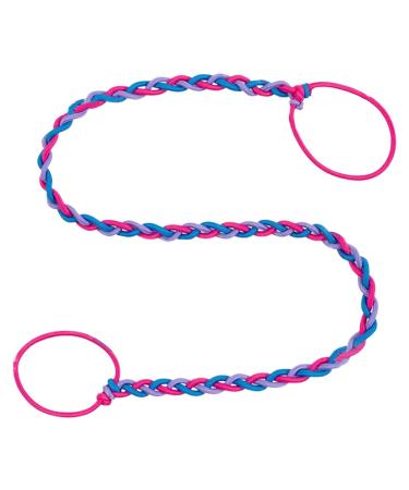 Ponytail Hair Bands | 24Inch Elastic Ponytail Holder for Women - Fashionable Multifunctional Hair Bands for Style Comfort green black
