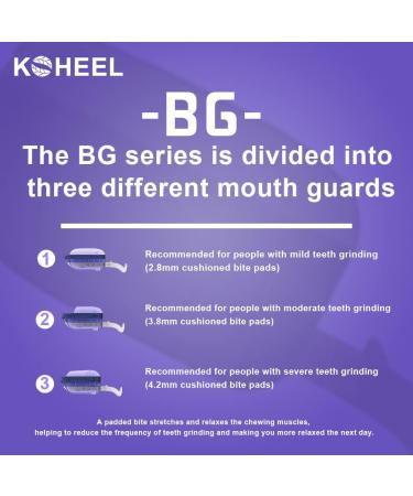 Buy Koheel Adjustable Bite Rail for Bruxism - Portable Teeth Grinding Solution (2 Thin Pieces) - Buy Online on GoSupps.com
