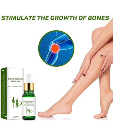 TowerHigh Growth Essential Massage Oil - Natural Herbal Foot Care Serum for Height Increase & Bone Growth (2PCs) - Buy Online on GoSupps.com