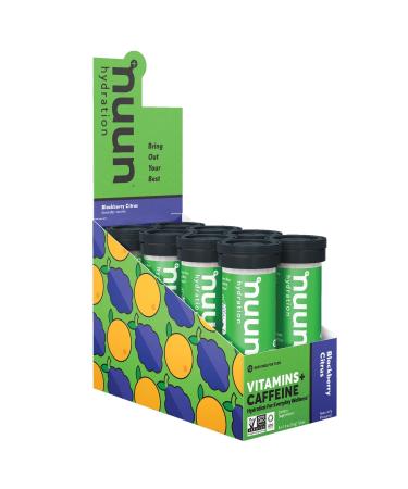 Nuun Vitamins: Vitamins + Electrolyte Drink Tablets, Blackberry Citrus, Box of 8 Tubes (96 Servings), Enhanced Everyday Wellness & Energy Blackberry Citrus 96 Count (Pack of 8)