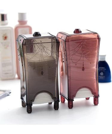 minkissy 1pc Cotton Pad Organizer Storage Containers Square Storage Container Cosmetic Cotton Box Desktop - Buy Online on GoSupps.com