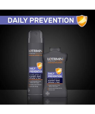 Lotrimin AF Athlete's Foot Prevention Powder Spray | Antifungal Treatment | 5.6oz (160g) | Pack of 3 - Buy Online on GoSupps.com
