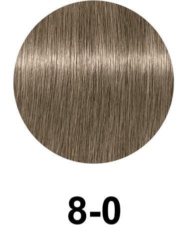Schwarzkopf Professional Igora Color10 Permanent Hair Colour Cream No. 8-0 Light Blonde 60 ml - Buy Online on GoSupps.com