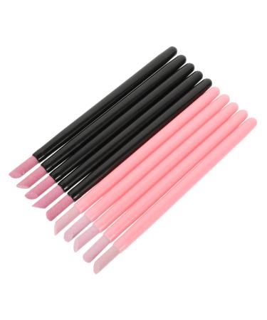 Ipetboom 2 Sets Nail Quartz Pen Manicure Nail Dead Skin Remover Nail Beauty Tool Multifunctional Manicure Pen Nail Buffers Blocks Cuticle Remover Stick Manicure Files Repair Pen Frosted Pp