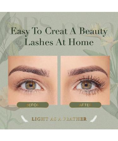 False Eyelashes & Lash Extension Kit | 40pcs D Curl Cluster Lashes Eyelash Glue Included | Natural & Reusable 10-12mm Easy to Use - Buy Online on GoSupps.com