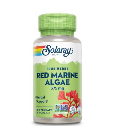 Solaray Red Marine Algae 375 mg 100 VegCaps