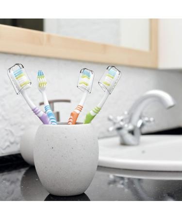 YUNCHI Toothbrush Cover 9 Pack - Portable Toothbrush Holder for Travel - Fits Electronic & Manual Toothbrushes - Caps Protector for Kids & Adults - White - Buy Online on GoSupps.com