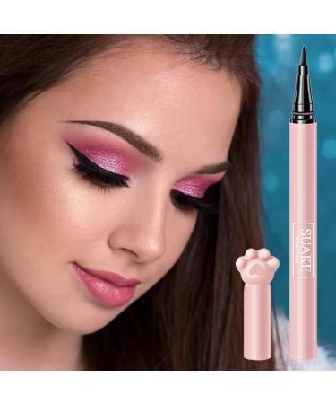 Waterproof Eyeliner Black Double Headed Quick Drying Mascara Double-Ended Mascara Eyeliner Easy Liquid No-Skip Eyeliner Fine Brush Eyeliner for Prom Travel Daily Life - Buy Online on GoSupps.com