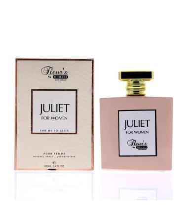 Hemani Fragrances Juliet Perfume 3.4 FL OZ (100mL) - Eau de Parfum - For Women | Exquisite Floral Fragrance | Long-Lasting Scent | Natural Ingredients | Luxurious Gift