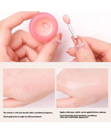 Original Strawberry Lip Sleeping Mask Moisturizing Balm Hydrated Nourish Lips Sleep Care J4Y1 Night Gradient Lip Lines Lips - Buy Online on GoSupps.com