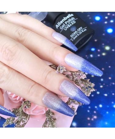 Allenbelle UV Nail Polish Thermo Set - 4 Color Shellac Gel Nail Art with Gift Box | Color Changing Soak Off UV Gel 060 - Buy Online on GoSupps.com
