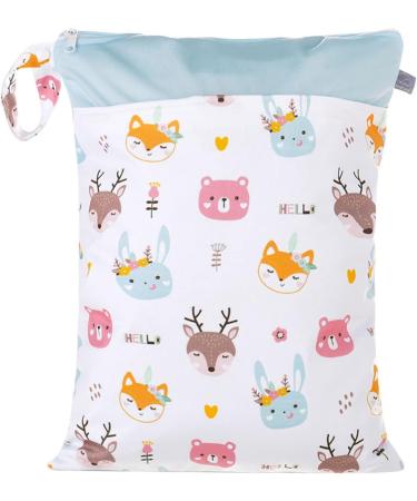 Seaur Cloth Diaper Pockets - Washable & Reusable Organizer Bag for Beaches Fitness Hiking & Travel | 30x40 cm | Color 11 - Buy Online on GoSupps.com