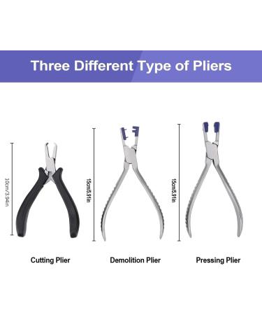 Professional Eye Glass Repairing Tools Kit Rimless Eye Glass Repairing Kit lasses Repair Pliers Rimless Glasses Frame Eyeglass Optical Kit with Storage Box - Buy Online on GoSupps.com