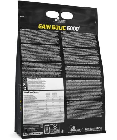 Olimp Gain Bolic 6000 - Strawberry Flavor 6800g | International Shipping Available - Buy Online on GoSupps.com