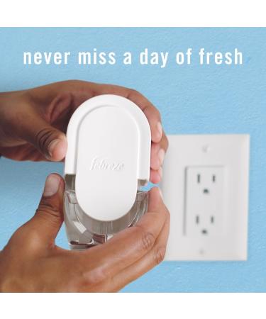 Febreze Odor-Fighting Fade Defy Plug Air Freshener Refill - Linen & Sky (3 x 0.87 fl oz) | International Shipping Available - Buy Online on GoSupps.com