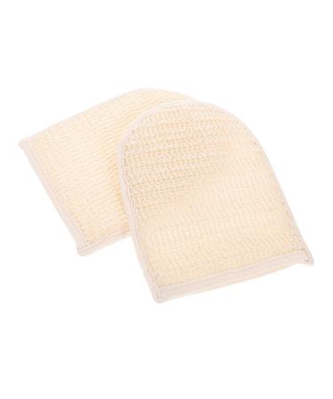 FRCOLOR 10 Pcs Cotton Loofah Shower Gloves - Exfoliating Mittens for Spa & Bath Honeycomb Scrubber Bath Gloves - Ideal Body Scrubbers | International Shipping - Buy Online on GoSupps.com