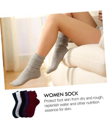 FRCOLOR 15 Pairs Gel Ripstop Socks Foot moisturizing Socks Silicone Socks Women's Socks & Hosiery spa Socks Features Socks for Women calcetines para Mujer Pure Cotton Foot Care Sock Repair - Buy Online on GoSupps.com