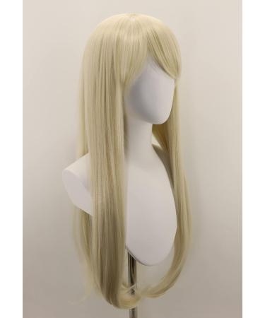 Feirrty Runa Yomozuki Cosplay Wig | Kakegurui Long Beige Wig for Halloween Costume Party - Buy Online on GoSupps.com