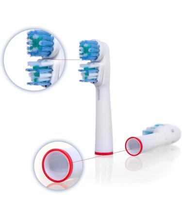 Braun Oral-B Compatible Double Clean Brush Heads - Pack of 16 - Buy Online on GoSupps.com