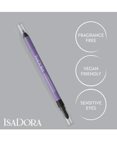 IsaDora Perfect Contour Kh l - Tenue forte sans bavure - Crayon kh l noir id al pour les yeux fum s - Hautement pigment et hypoallerg nique - Facile appliquer - Crayon paupi res violet lilas - Buy Online on GoSupps.com