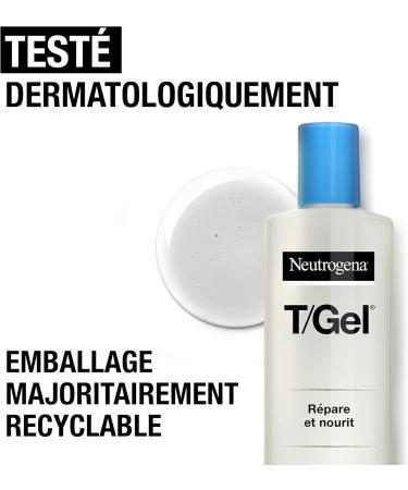 Neutrogena | T/Gel Anti-Dandruff Shampoo Dry Dandruff (250 ml bottle) Shampoo for dry and damaged hair Repairing and nourishing hair care for daily use - Buy Online on GoSupps.com