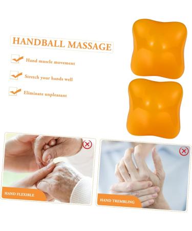 Gleavi 2 STK Handball Massage Balls | Trigger Point & Lacrosse Massage | Silicone Deep Tissue Hand Care & Fitness Tools - Buy Online on GoSupps.com