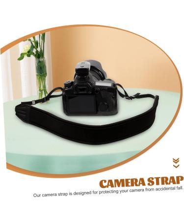 Milisten 2-Pack Camera Strap - Cushioned Fabric Adjustable Black (85x4.5cm) - Perfect for International Shipping - Buy Online on GoSupps.com