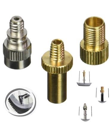 LS set of 3 bicycle valve adapters valve adapter SV AV DV new