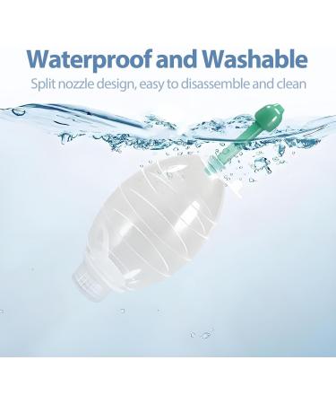 Ear Pressure Relief Device - Eustachian Tube Unclogger for Tinnitus & Earache - Ideal for Travel Diving & Swimming (200ml Transparent Green - Buy Online on GoSupps.com