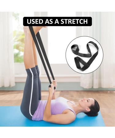 Fearing Strap Yoga Mat - Adjustable Cotton Sling & Transport Straps (3PCs) for Easy Carry | Yoga Mat Harness Support - Buy Online on GoSupps.com