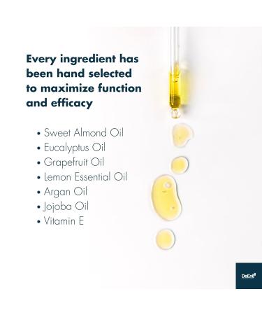 Buy DeEnti Jojoba Cuticle Oil - 2oz Lemon Scented Nail Hydrating Repair Oil | Vitamin E & Professional Salon Quality Manicure Supplies - Buy Online on GoSupps.com