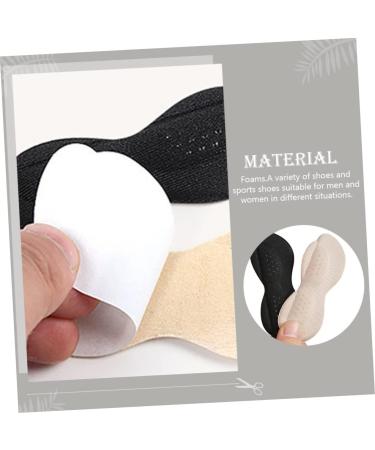 NOLITOY 4 Pairs Dispensing Stickers & Adhesive Shoe Pads - Arch Support Insoles Leather Anti-Wear Heel Pads Foam Inserts (Cuttable 9.5x3.5cm) for Comfort & Fit - Buy Online on GoSupps.com