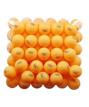 MAPOL 50- Pack Orange 3-Star Premium Ping Pong Balls Advanced Training Table Tennis Ball - Buy Online on GoSupps.com