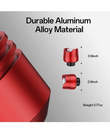 Aveland Headlights for Crocs 2pcs - Red Clip-on Flashlights for Crocs Shoes | Fun Charm Accessories for Kids & Adults - Buy Online on GoSupps.com