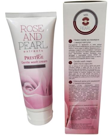  Vip's Prestige Delicate Facial Cleansing Cream with Microgranules "Vip's Prestige - Rose&Pearl" 135 ml (2 pieces) - Buy Online on GoSupps.com